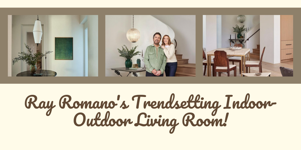 Ray Romano's Trendsetting Indoor-Outdoor Living Room