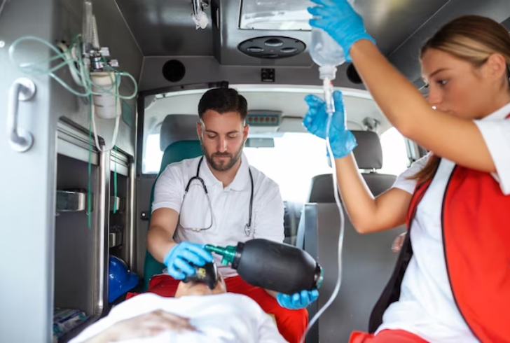 Image by stefamerpik on Freepik | The life-saving technology in the ambulance that day became available weeks earlier through Telemedicine in Motion.